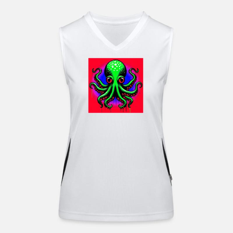 Octopus Women's Functional Contrast Tank Top