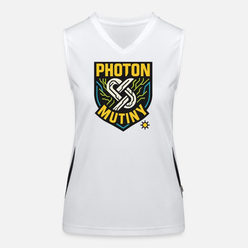 Photon Mutiny Funktionelles Kontrast-Tank Top für Frauen