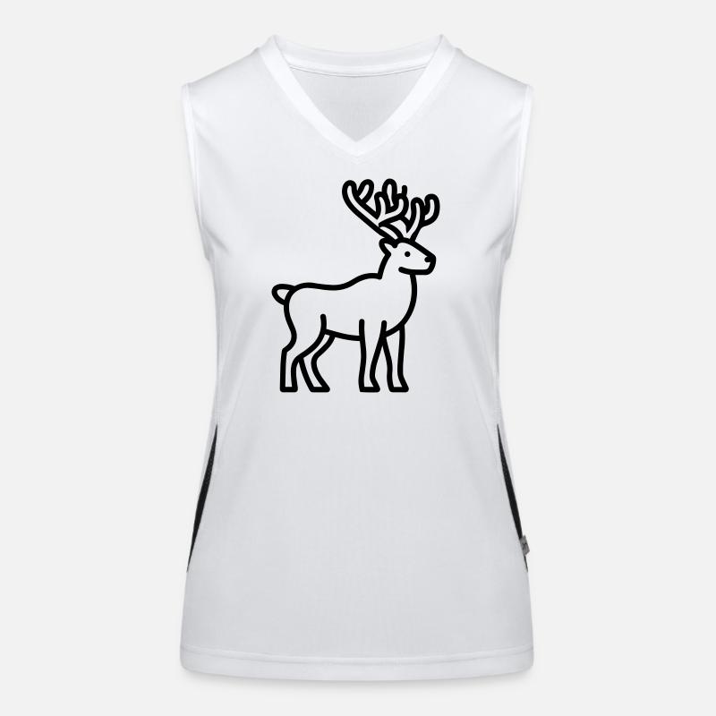 Caribou Débardeur respirant contrasté Femme