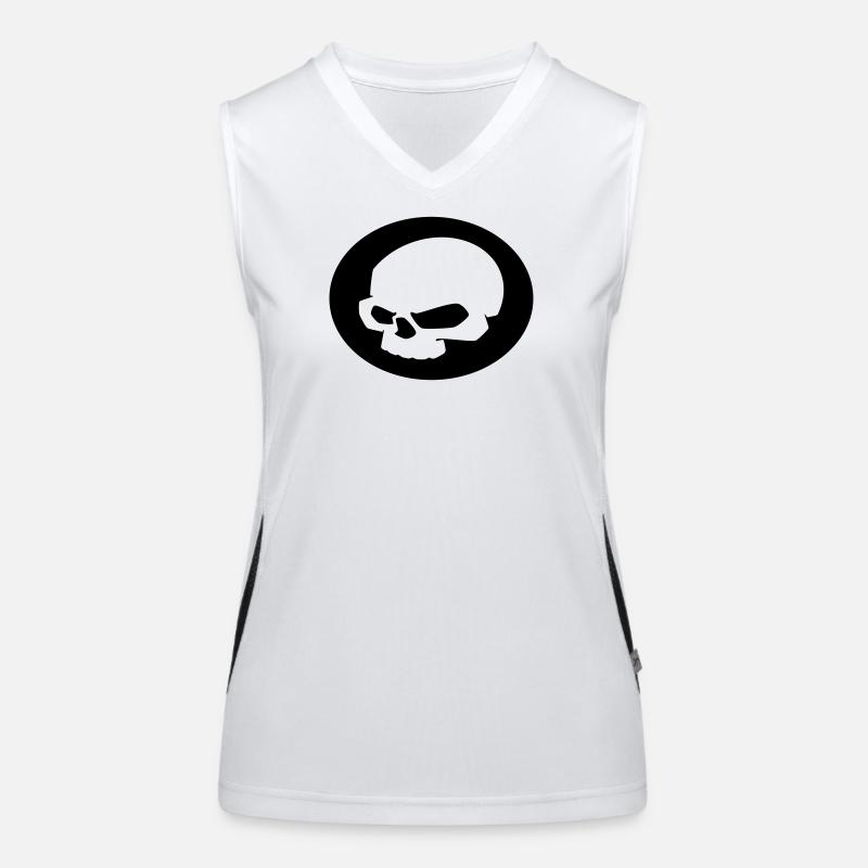 Skull Women's Functional Contrast Tank Top