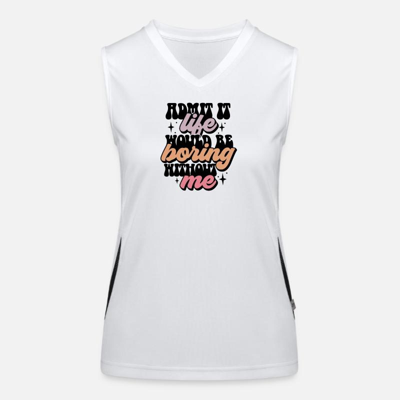 Classic expression in pastel shades Women's Functional Contrast Tank Top