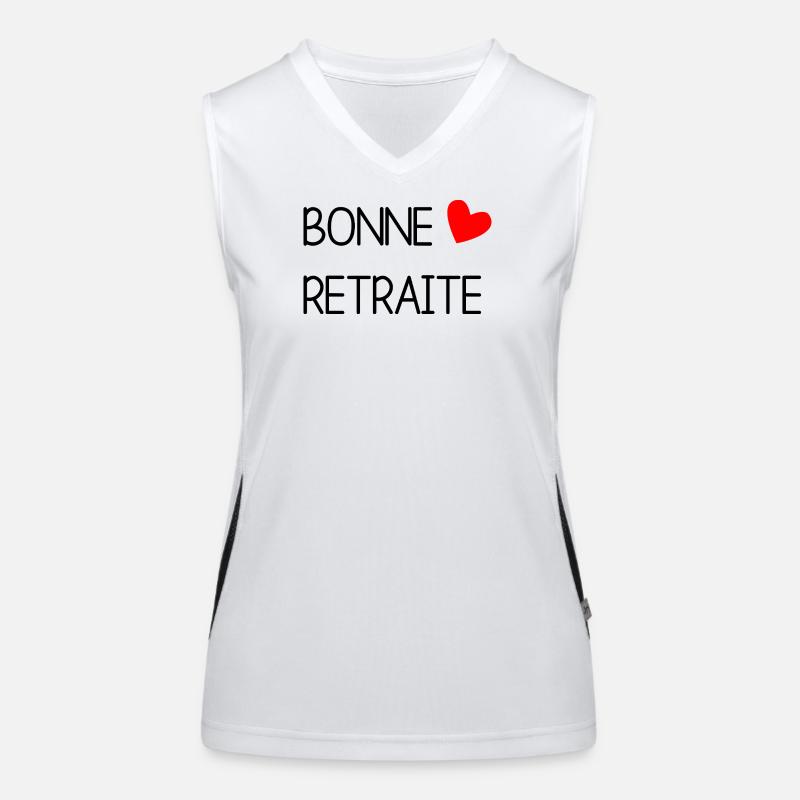 RETRAITE. RETRAITE. RETRAITEE. RETRAITE Débardeur respirant contrasté Femme