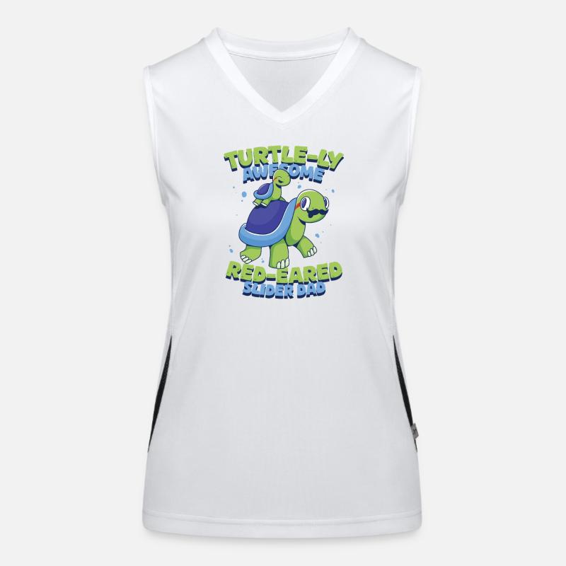 Red-eared Turtle Women's Functional Contrast Tank Top