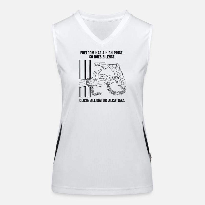 Alligator Alcatraz Women's Functional Contrast Tank Top