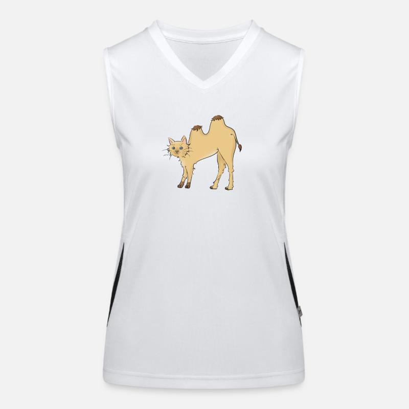 Cat-meau Women's Functional Contrast Tank Top