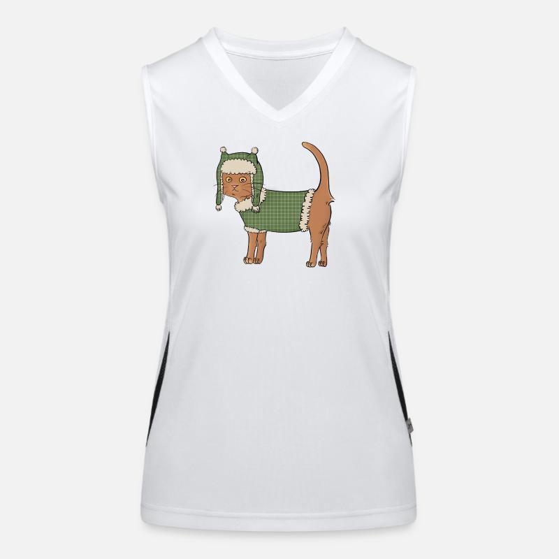 Chat-pka Funktionelles Kontrast-Tank Top für Frauen