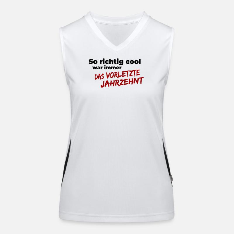 the penultimate decade Women's Functional Contrast Tank Top