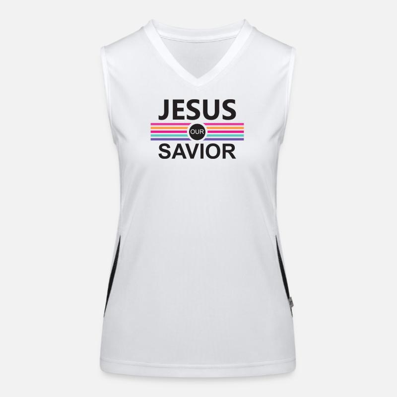 Religious inspiration Women's Functional Contrast Tank Top