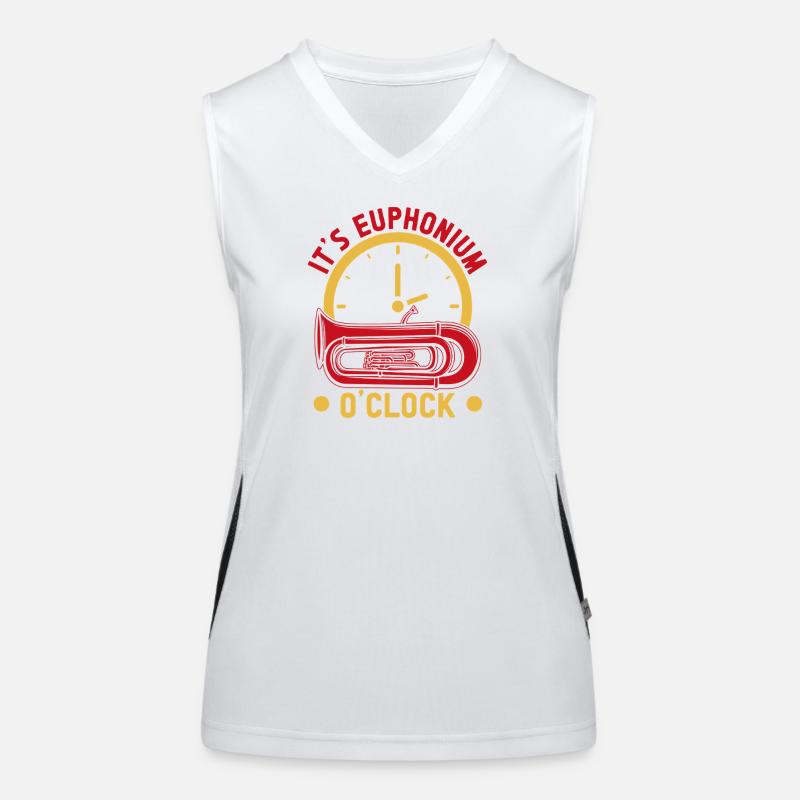 Euphonium It's O'Clock Baryton Marching Band Débardeur respirant contrasté Femme