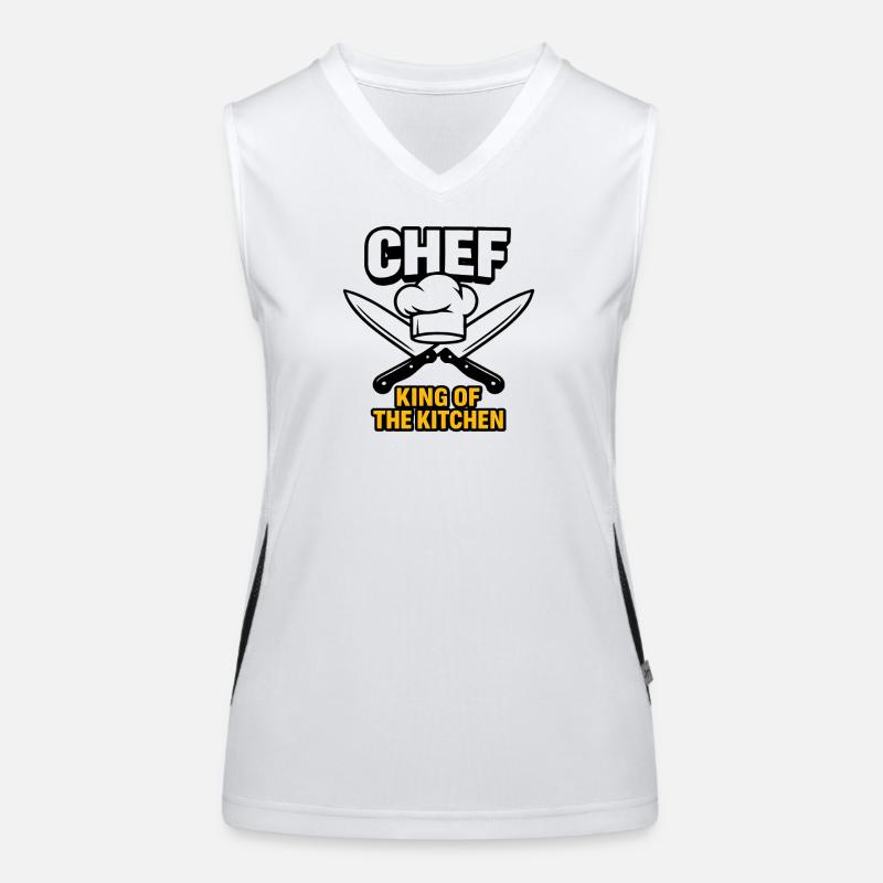 Cooking Humor Women's Functional Contrast Tank Top