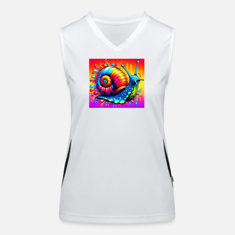 Snail Women's Functional Contrast Tank Top