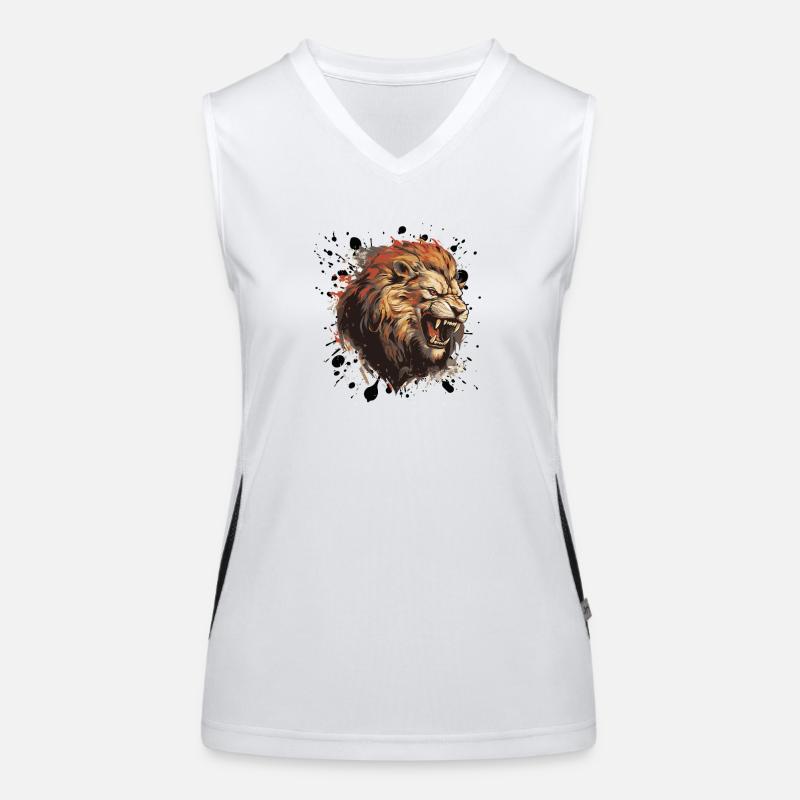 Lion Débardeur respirant contrasté Femme
