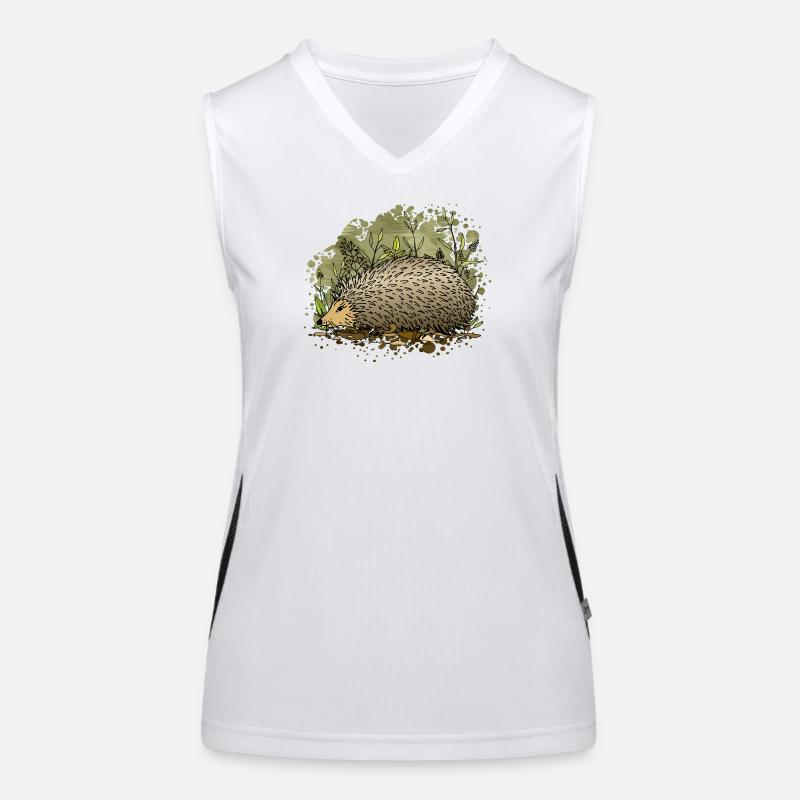 hérisson Débardeur respirant contrasté Femme