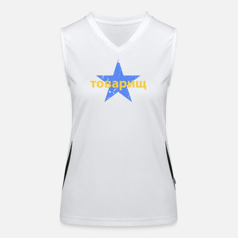 товарищ Funktionelles Kontrast-Tank Top für Frauen