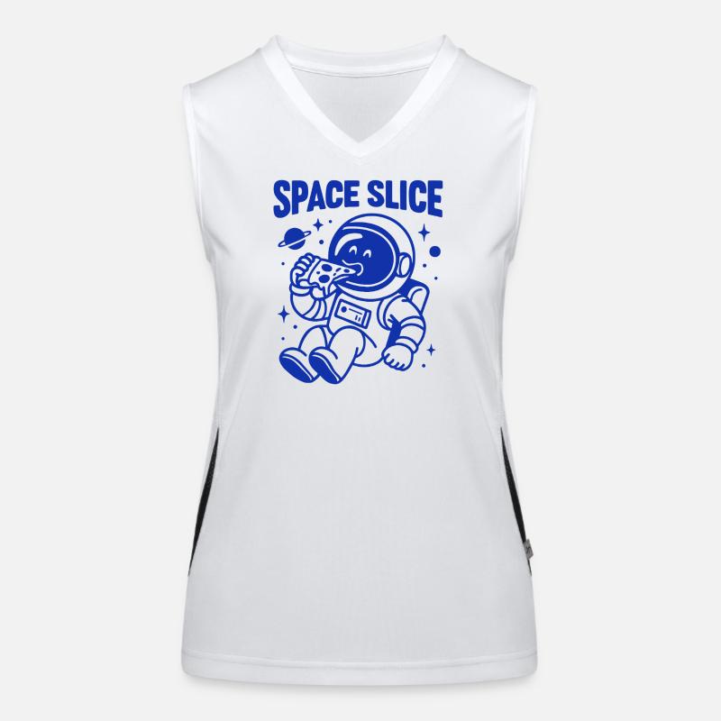 Conception de bébé astronaute de l’espace Débardeur respirant contrasté Femme