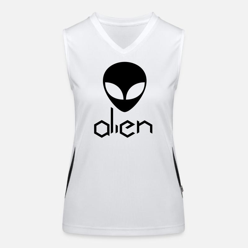 alien Funktionelles Kontrast-Tank Top für Frauen