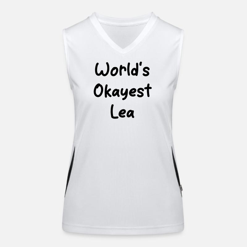 Lea la plus correcte du monde Débardeur respirant contrasté Femme