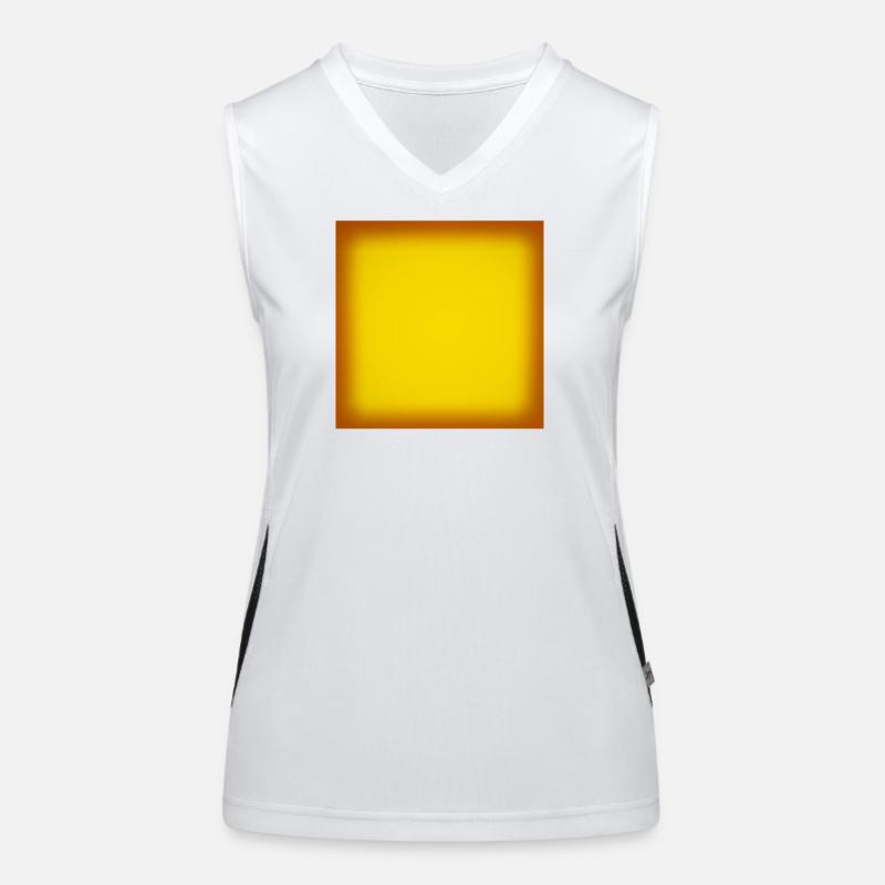 Wüstenplatz Funktionelles Kontrast-Tank Top für Frauen