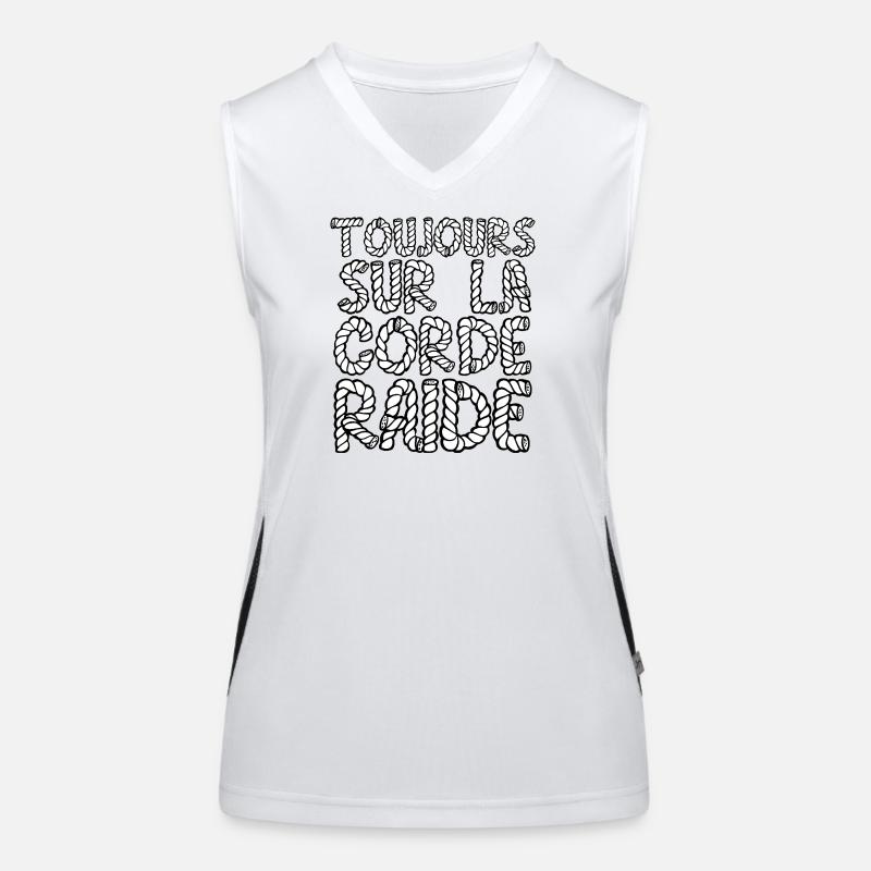 IMMER EINE GRATWANDERUNG! Funktionelles Kontrast-Tank Top für Frauen