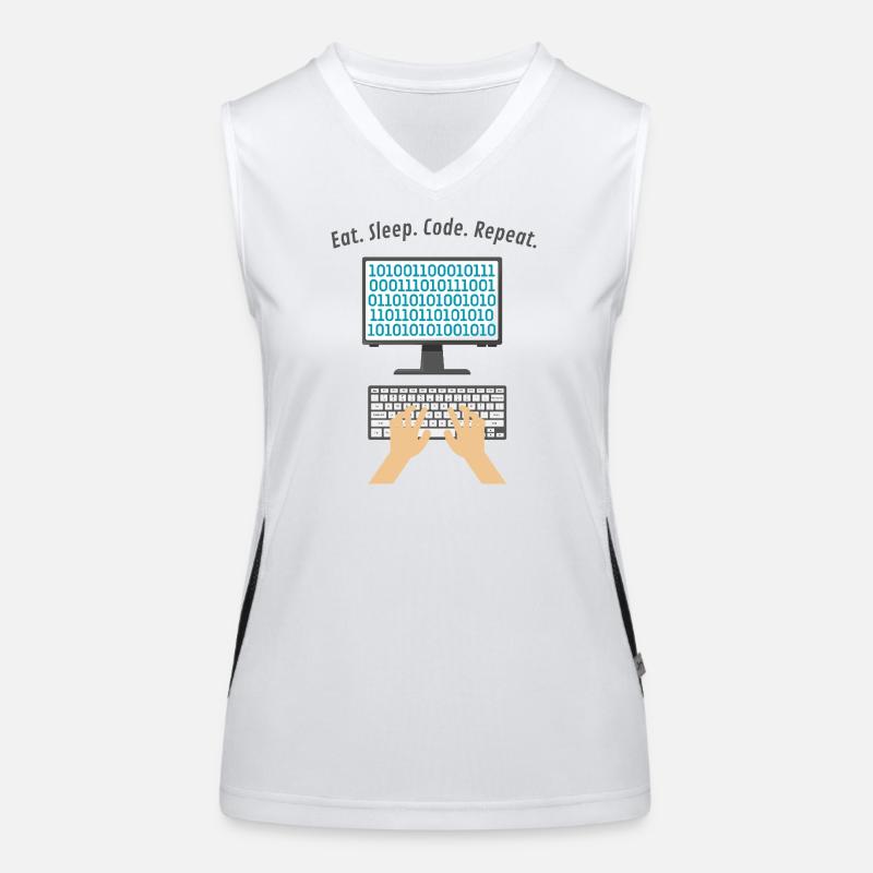 Programmierer-Produkte Funktionelles Kontrast-Tank Top für Frauen