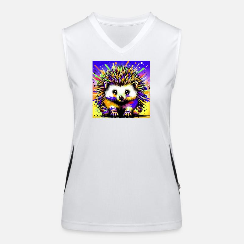 hedgehog Women's Functional Contrast Tank Top
