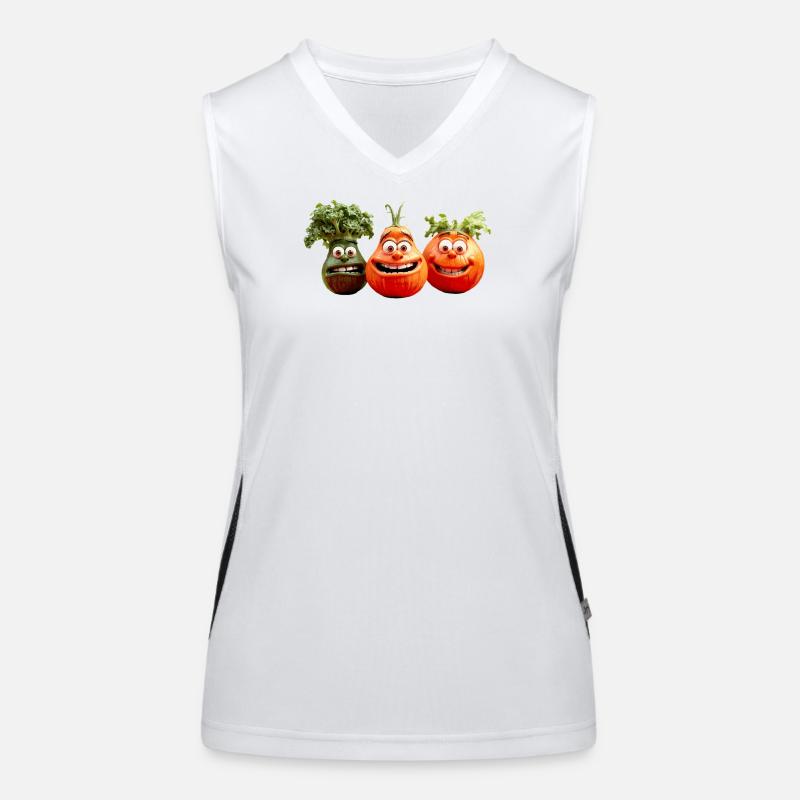vegetables Women's Functional Contrast Tank Top