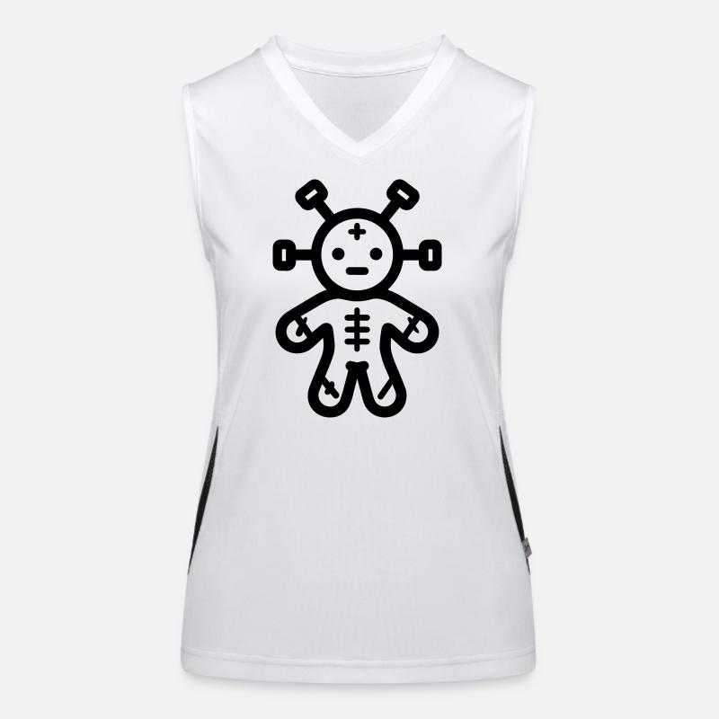 Voodoo Doll Women's Functional Contrast Tank Top