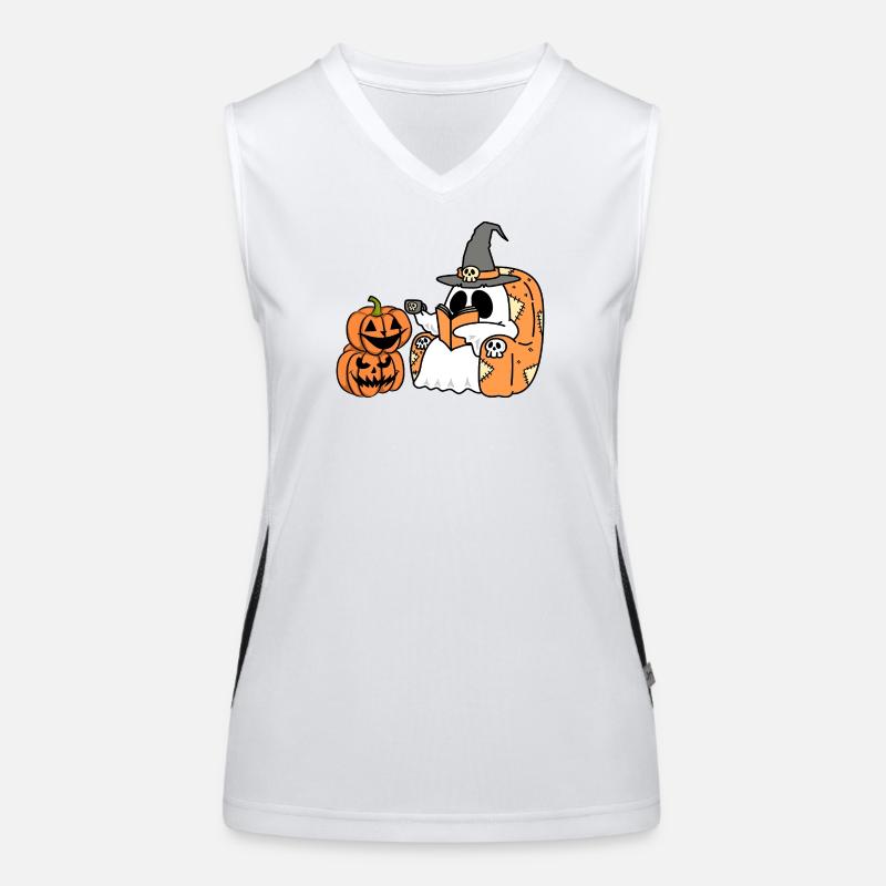 FUNNY_PUMPKIN Débardeur respirant contrasté Femme