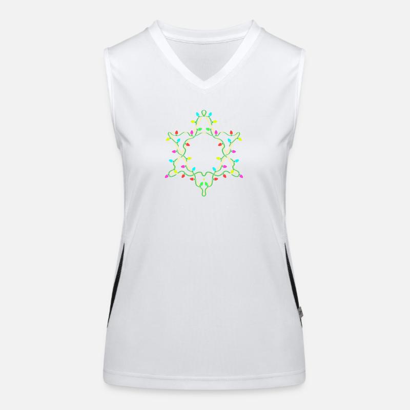 Hanoukka Hanoukka Hanoukka Débardeur respirant contrasté Femme