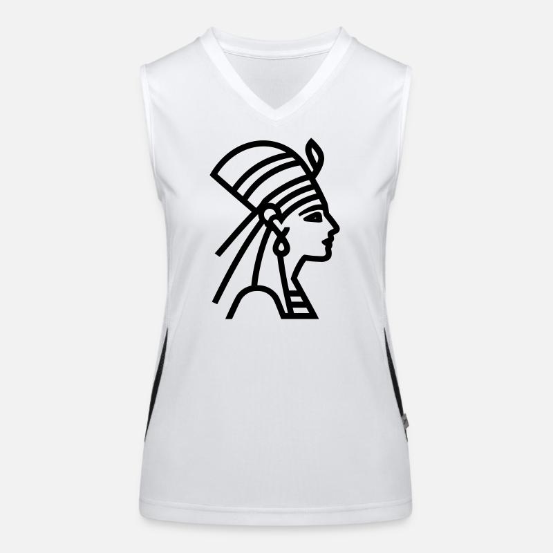 Pharao Funktionelles Kontrast-Tank Top für Frauen