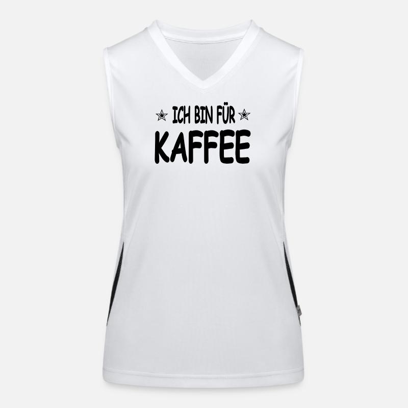 Coffee Women's Functional Contrast Tank Top