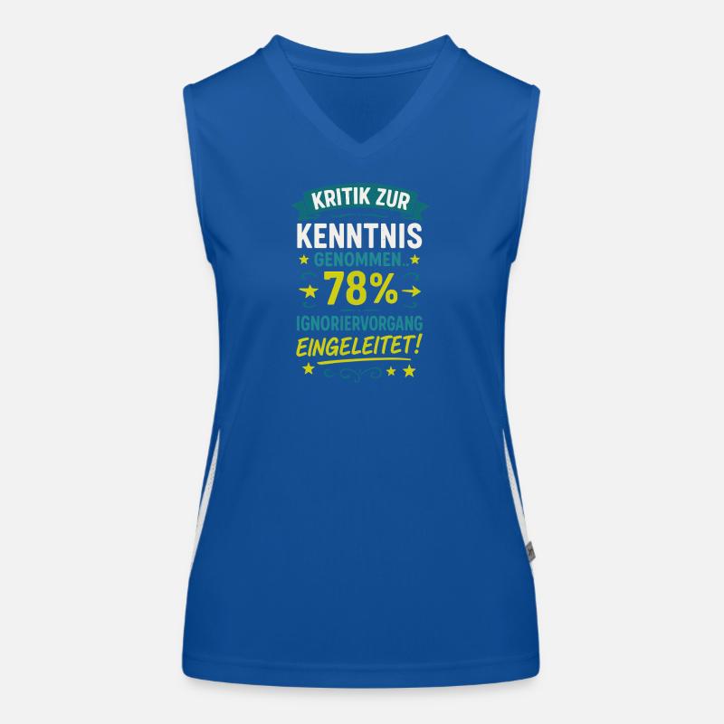 Criticism noted - ignore process Women's Functional Contrast Tank Top