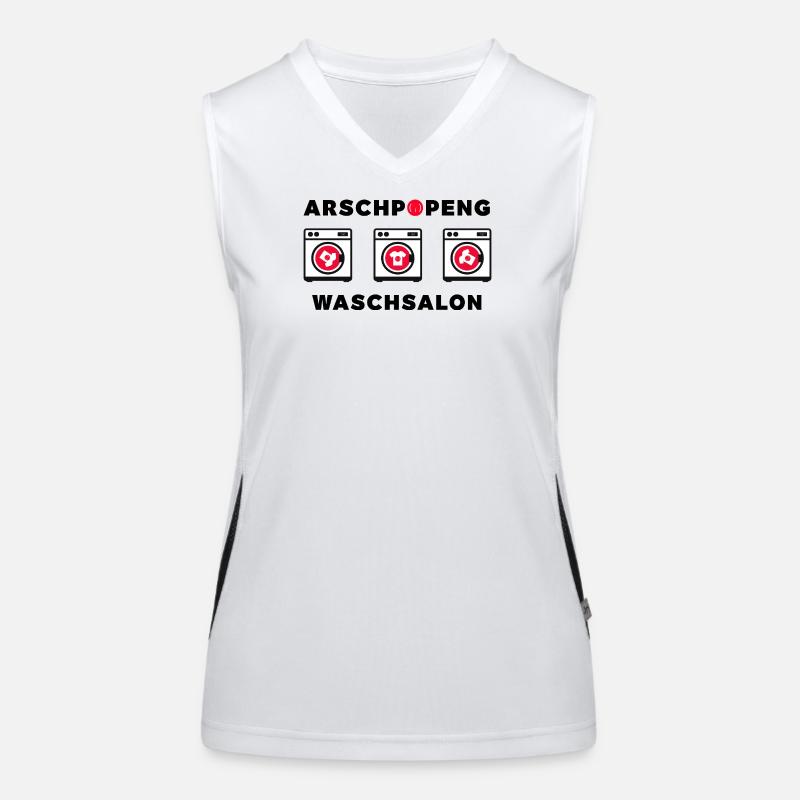 Arschpopeng Laundromat Women's Functional Contrast Tank Top