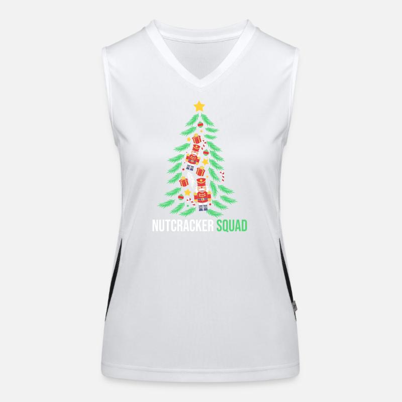 Casse-noisette de Noël Débardeur respirant contrasté Femme