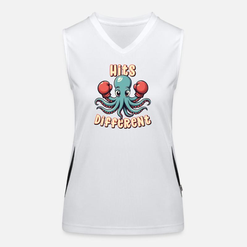 Hits Different Women's Functional Contrast Tank Top