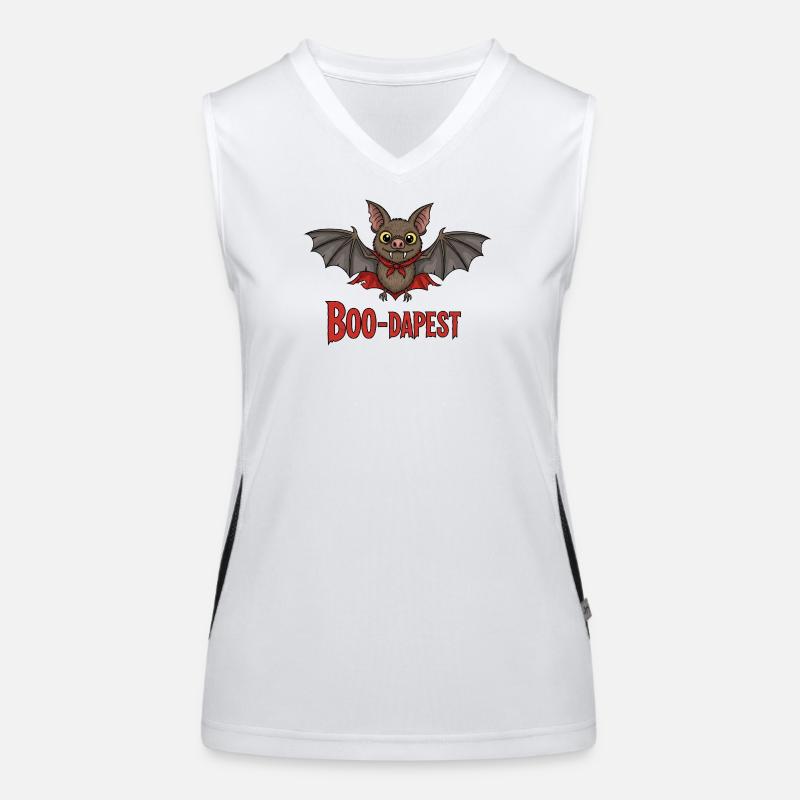 Boo-dapest Fun Trip Funktionelles Kontrast-Tank Top für Frauen