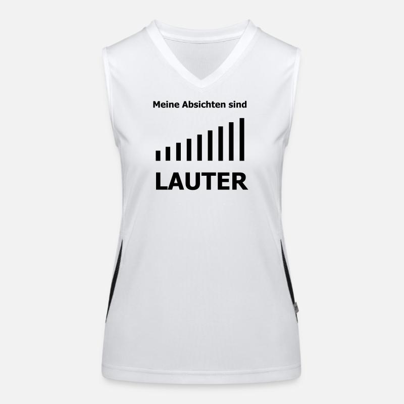 Lauter Funktionelles Kontrast-Tank Top für Frauen