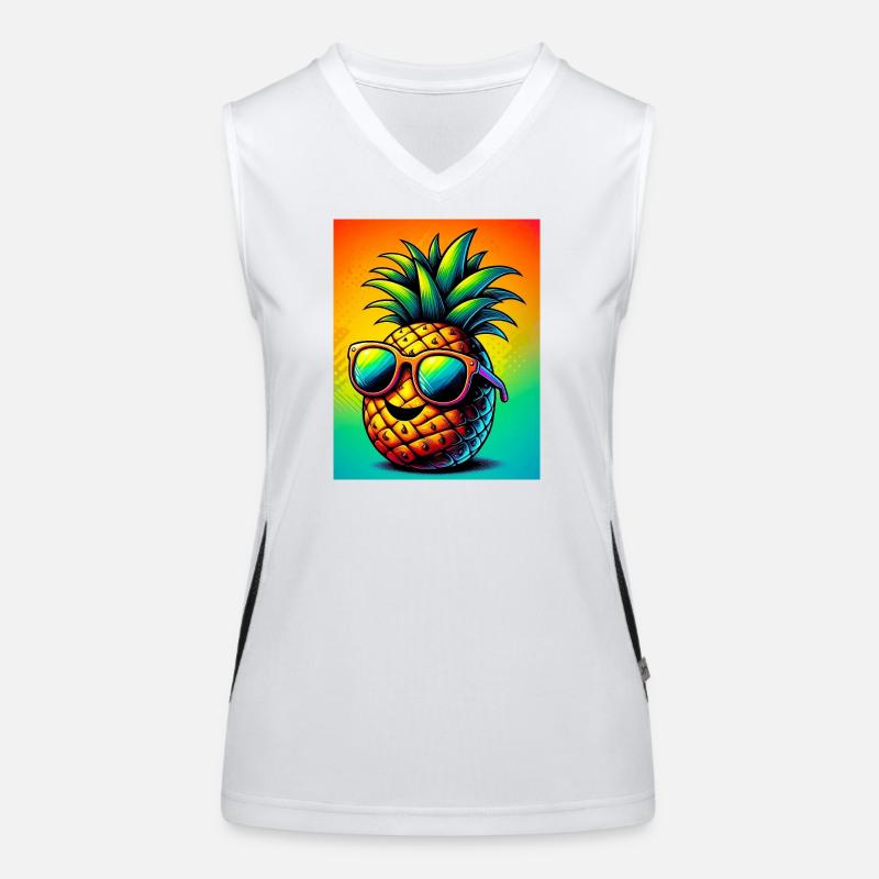 Pineapple Women's Functional Contrast Tank Top