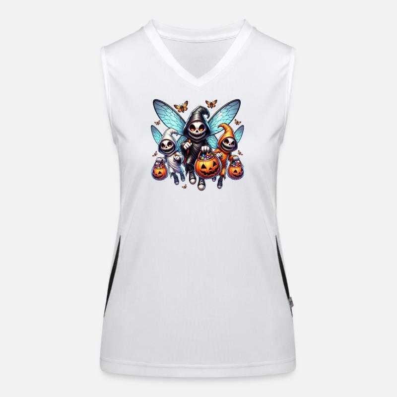 Spooky Squad Funktionelles Kontrast-Tank Top für Frauen