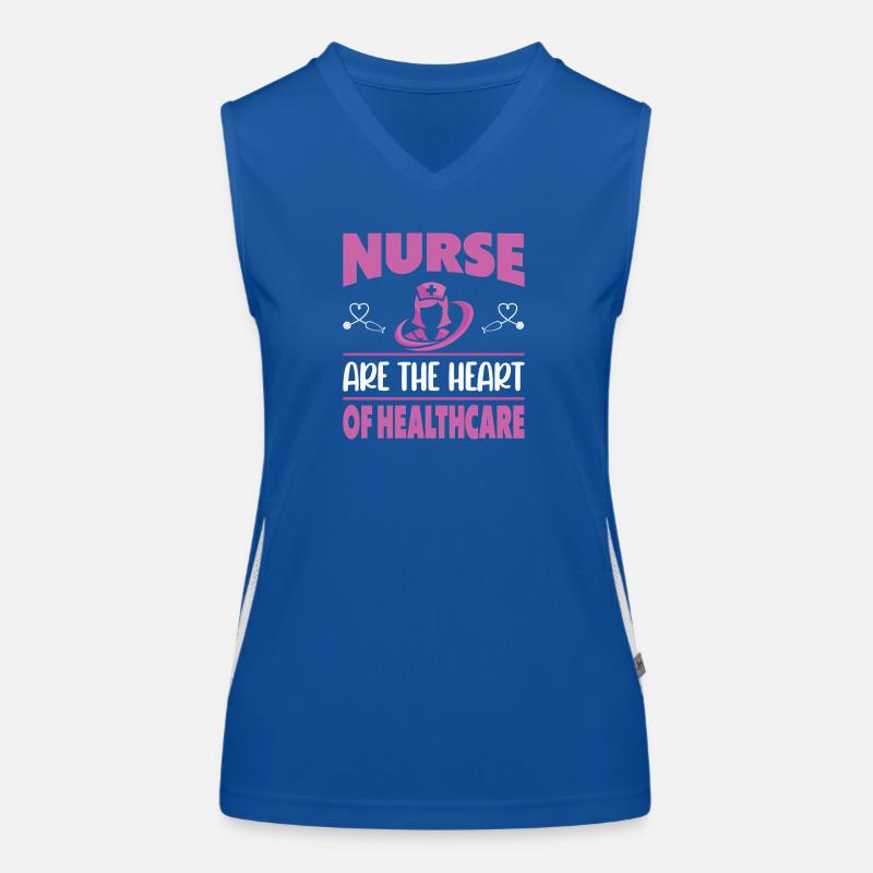 Lustige Krankenschwester Geschenke Krankenpflege Outfits Funktionelles Kontrast-Tank Top für Frauen