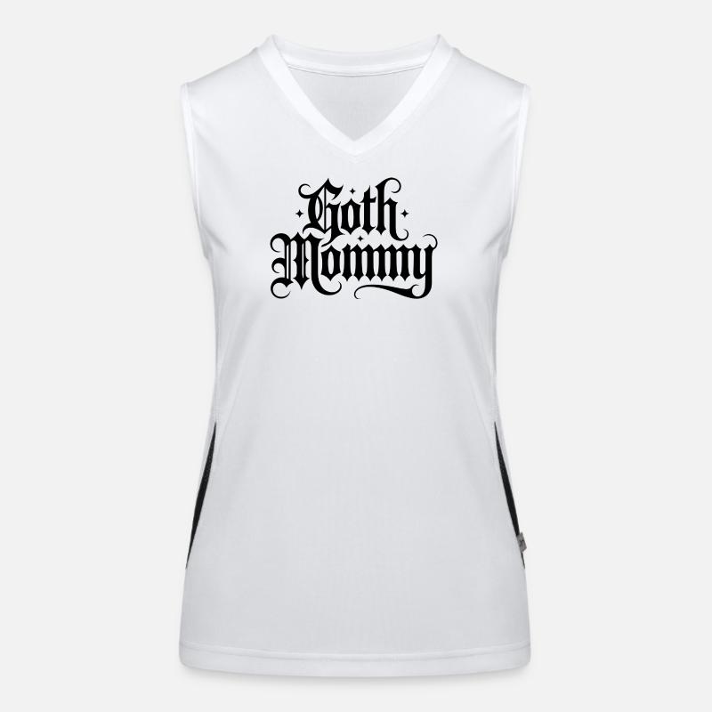Goth Mommy - Cool Stoic Design Débardeur respirant contrasté Femme