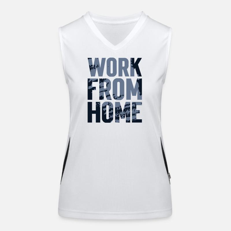 Work from Home Textured Women's Functional Contrast Tank Top
