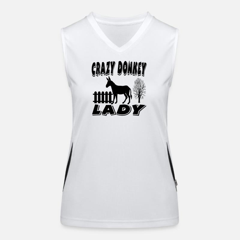 donkey Women's Functional Contrast Tank Top