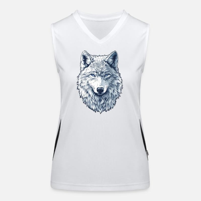 Arctic wolf Women's Functional Contrast Tank Top
