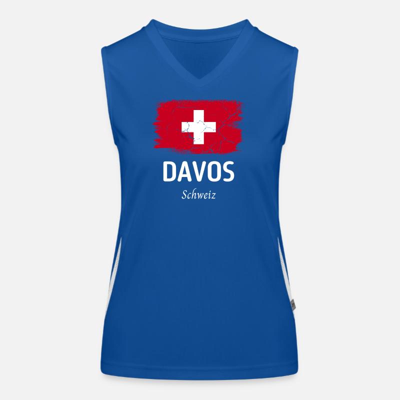 Davos Débardeur respirant contrasté Femme
