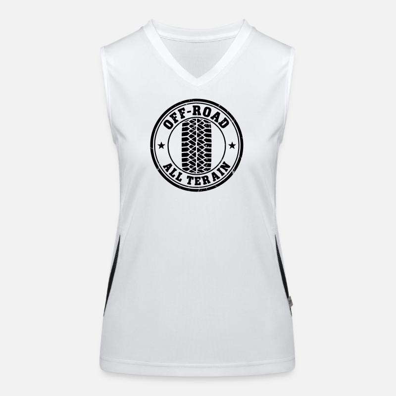 Offroad Funktionelles Kontrast-Tank Top für Frauen