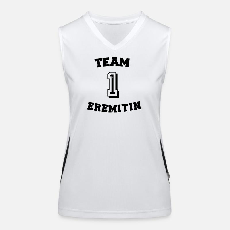 Team Eremitin Funktionelles Kontrast-Tank Top für Frauen