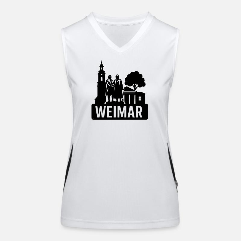 Weimar, Thuringia Women's Functional Contrast Tank Top