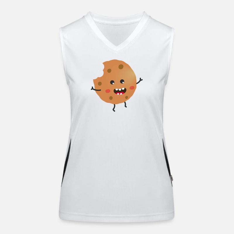 Biscuit | Cookie Man Débardeur respirant contrasté Femme