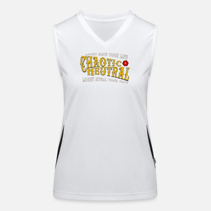 Chaotic Neutral Women's Functional Contrast Tank Top